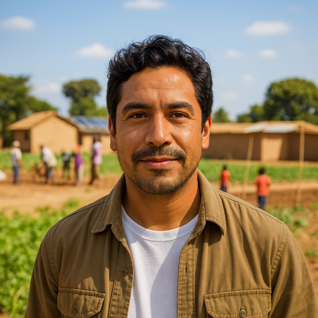 Sascha, Projektmanager von International Action